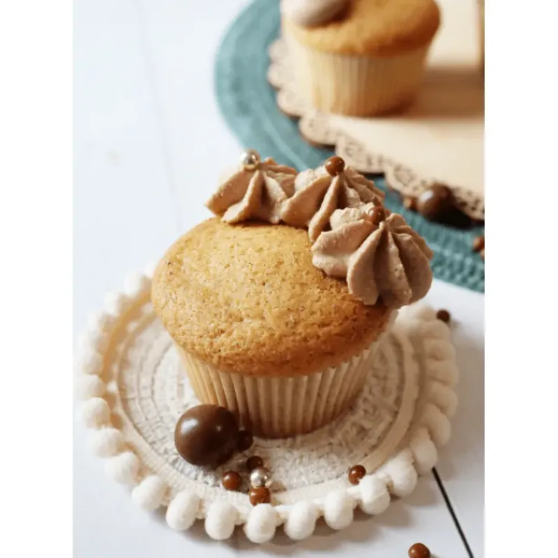 SCRAPCOOKING Pot de Décors en Perles Or et Chocolat au Lait 50 g* Décoration Comestible