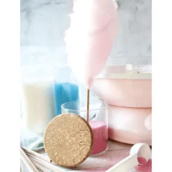 SCRAPCOOKING Poudre Barbe à Papa Blanche 160 g* Préparation Pâtisserie|Confiserie