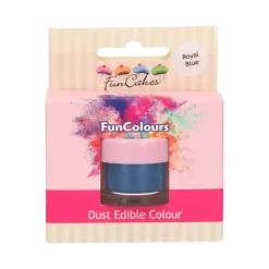 FUNCAKES Poudre comestible Bleu royal 2 g* Colorants Alimentaires