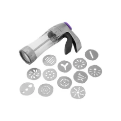 WILTON Presse à Biscuits en Métal +12 disques* Ustensiles Pâtisserie