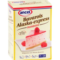 ANCEL Préparation bavarois Alaska-Express Framboise 1 kg* Préparation Pâtisserie