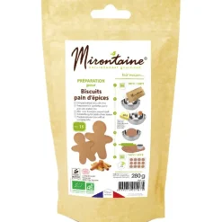 MIRONTAINE Préparation Biscuit Pain d'Épice Bio 280 g* Préparation Pâtisserie