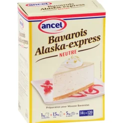 ANCEL Préparation Mousse Bavaroise Alaska Neutre 1 kg* Préparation Pâtisserie
