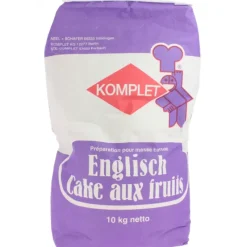 KOMPLET Préparation pour Cake aux Fruits 10 kg* Préparation Pâtisserie