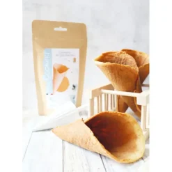 SCRAPCOOKING Préparation pour Gaufrettes et Cornets Vanille 250 g* Préparation Pâtisserie