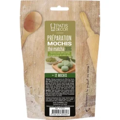 PATISDECOR Préparation Pour Mochis Thé Matcha 300 g Patisdécor* Préparation Pâtisserie