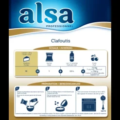 ALSA Préparation pour Mousse à la Framboise* Préparation Pâtisserie