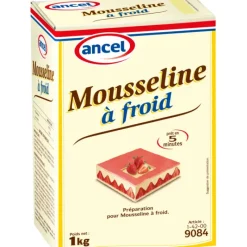ANCEL Préparation pour Mousseline 1kg* Préparation Pâtisserie