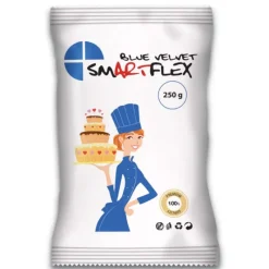SMARTFLEX Pâte à Sucre Bleu Blue Velvet 250g* Produits Sans Gluten|Pâte À Sucre