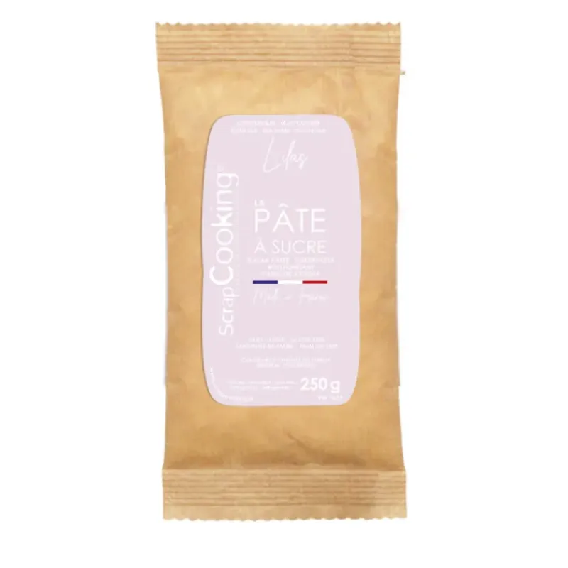 SCRAPCOOKING Pâte à Sucre Lilas Colorant Naturel 250 g* Pâte À Sucre
