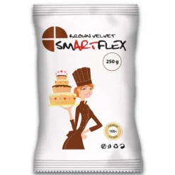 SMARTFLEX Pâte à Sucre Marron Brown Velvet 250g* Produits Sans Gluten|Pâte À Sucre