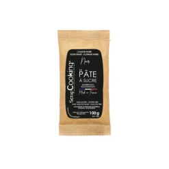 SCRAPCOOKING Pâte à Sucre Noir 100 g* Trancheuse Electrique|Pâte À Sucre