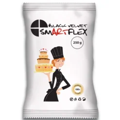 SMARTFLEX Pâte à Sucre Noir Black Velvet 250g* Produits Sans Gluten|Pâte À Sucre