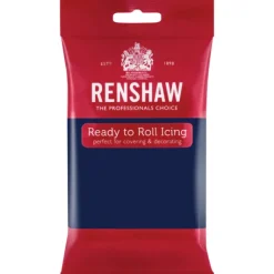 RENSHAW Pâte à Sucre Pro Bleu Navy 250g* Pâte À Sucre