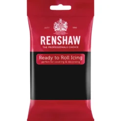 RENSHAW Pâte à Sucre Pro Noir 250g* Pâte À Sucre