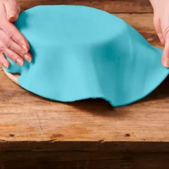FUNCAKES Pâte à Sucre Prête à Dérouler Bleu Clair 430 g* Pâte À Sucre