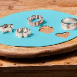 FUNCAKES Pâte à Sucre Prête à Dérouler Bleu Clair 430 g* Pâte À Sucre