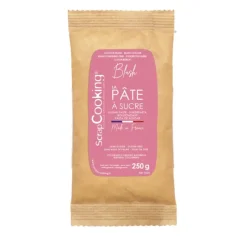 SCRAPCOOKING Pâte à Sucre Rose Blush Colorant Naturel 250 g* Pâte À Sucre