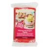 FUNCAKES Pâte à Sucre Rouge goût Fraise 250g* Pâte À Sucre