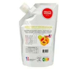 FRUITS ROUGES & CO Purée d'Abricot 1kg* Purée De Fruits, Coulis De Fruits