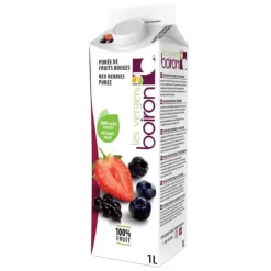 BOIRON Purée de Fruits Rouges 1 L* Purée De Fruits, Coulis De Fruits