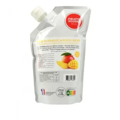 FRUITS ROUGES & CO Purée de Mangue 1kg* Purée De Fruits, Coulis De Fruits