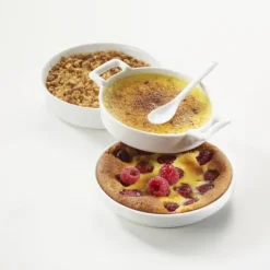 REVOL Ramequin crème brûlée Blanc 14,5x13 cm Belle Cuisine* Moules À Gâteaux