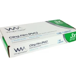 WRAPMASTER Recharge Film alimentaire x3 Devidoir 1000* Recharges