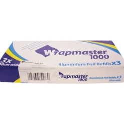 WRAPMASTER Recharge Film Aluminium x3 Devidoir 1000* Recharges