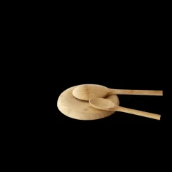 PEBBLY Repose-cuillère Bambou Ø 13,5 cm* Maryses Et Cuillères