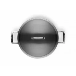 LE CREUSET Rondeau avec Couvercle 28 cm Anti-Adhérent Les Forgées* Casseroles