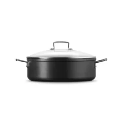 LE CREUSET Rondeau avec Couvercle 30 cm Anti-Adhérent Les Forgées* Casseroles