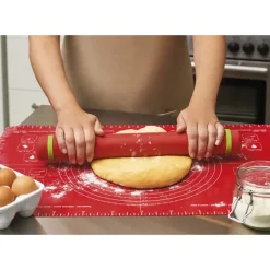 MASTRAD Rouleau à Pâtisserie ajustable rouge 41 cm* Ustensiles Pâtisserie