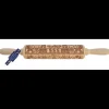 SCRAPCOOKING Rouleau à Pâtisserie Motif Casse Noisette 39 cm* Ustensiles Pâtisserie
