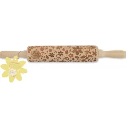SCRAPCOOKING Rouleau à Pâtisserie Motifs Nature 39 cm* Ustensiles Décor Gâteau