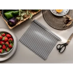 NUTS Rouleau Emballage Alimentaire Cire Abeille Noir 90 x 30,5 cm* Conservation