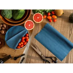 NUTS Rouleau Emballage Alimentaire Cire Abeille Bleu Jeans 93 x 29 cm* Conservation