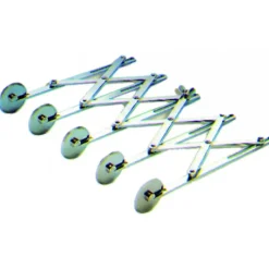 MALLARD FERRIERE Rouleau Multicoupe 5 roulettes en métal* Ustensiles Pâtisserie