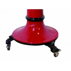 WISMER Roulettes pour Pied de Trancheuse Jambon Manuelle Rouge* Trancheuse À Jambon