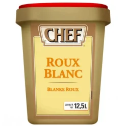 CHEF Roux blanc 12,5 L 1000g* Fonds De Sauce - Sauces
