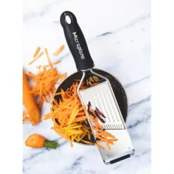 MICROPLANE Râpe à Julienne Gourmet Noir* Mandoline De Cuisine|Râpe À Légumes