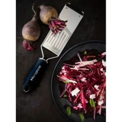 MICROPLANE Râpe à Julienne Gourmet Noir* Mandoline De Cuisine|Râpe À Légumes