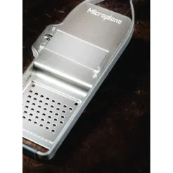 MICROPLANE Râpe à Truffes 2en1 Master Manche en Bois* Mandoline De Cuisine|Râpes À Fromage