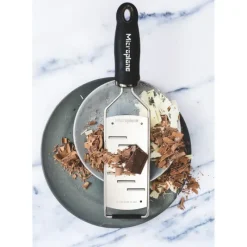 MICROPLANE Râpe Coupe Large Gourmet Noir* Râpes À Fromage|Râpe À Légumes