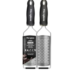 MICROPLANE Râpe Double Tranchant Gourmet Noir* Râpes À Fromage|Râpe À Légumes