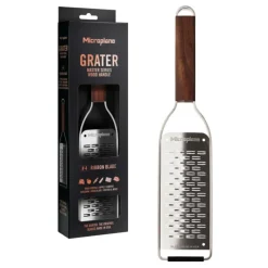 MICROPLANE Râpe Double Tranchant Master Manche en Bois* Râpes À Fromage|Râpe À Légumes