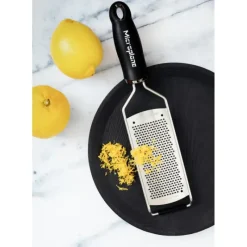 MICROPLANE Râpe Fine Gourmet Noir* Zesteur|Râpes À Fromage