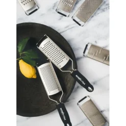 MICROPLANE Râpe Fine Gourmet Noir* Zesteur|Râpes À Fromage