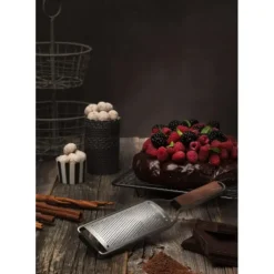 MICROPLANE Râpe Fine Master Manche en Bois* Zesteur|Râpes À Fromage