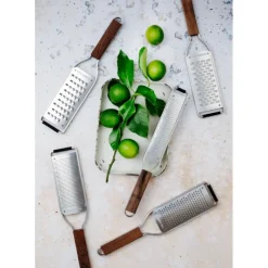 MICROPLANE Râpe Fine Master Manche en Bois* Zesteur|Râpes À Fromage